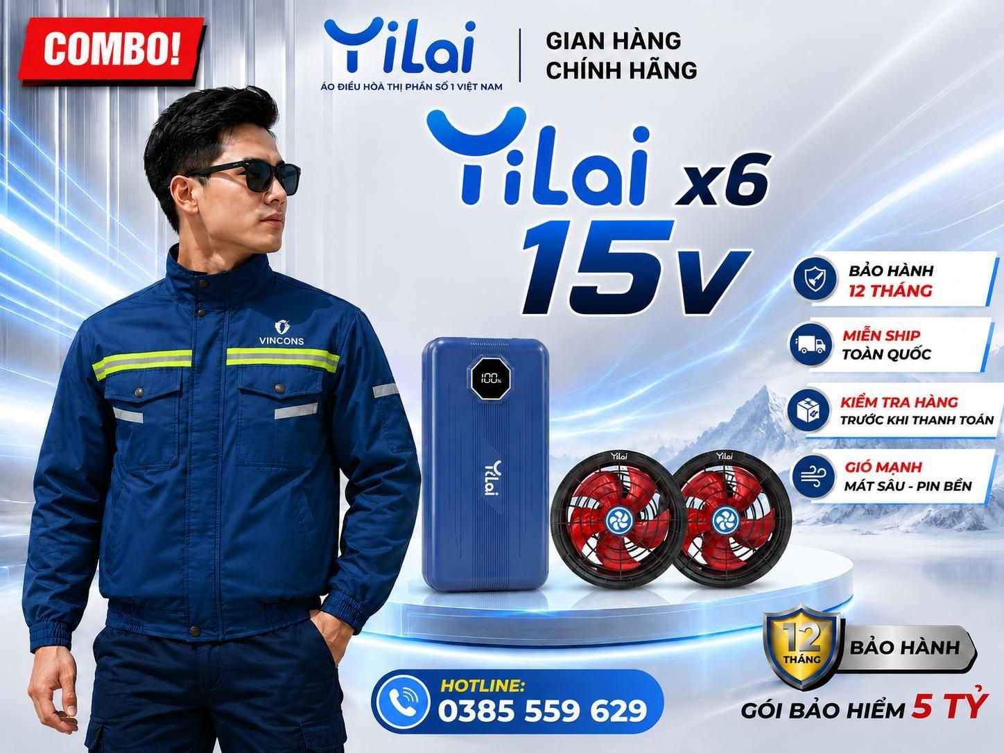 Áo quạt điều hòa cao cấp